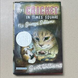The Cricket in Times Square by George Selden Illustrated HC w/Dust Jacket